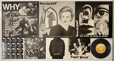 Lot 93 - DISCHARGE - LP / 12" / 7" PACK