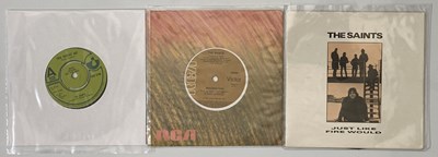 Lot 25 - PUNK - POST PUNK - 7" SINGLE PACK - THE ZEROS, SUB HUMANS, THE SLITS
