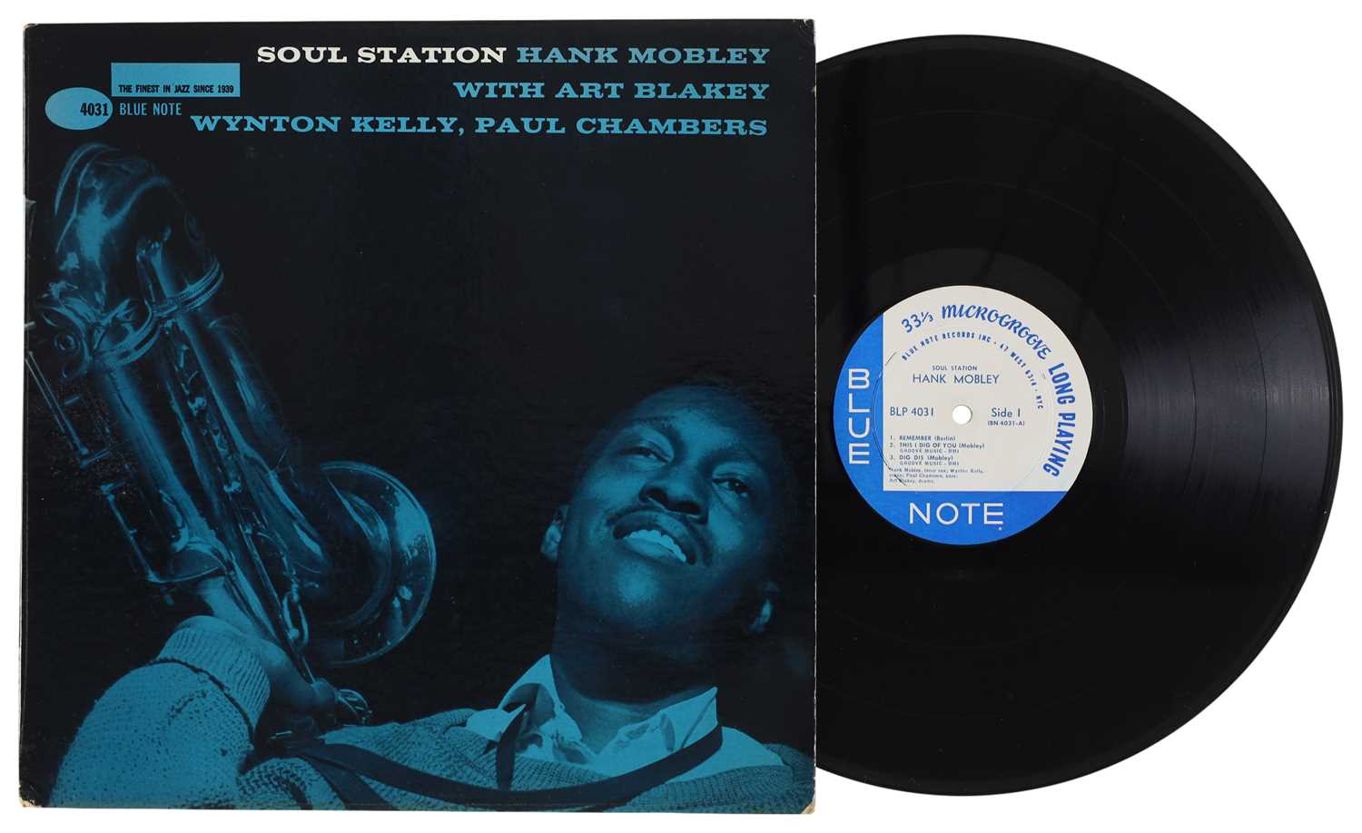 Lot 1 - HANK MOBLEY - 'SOUL STATION' LP - USA 1960 BLUE NOTE MONO 1ST PRESS