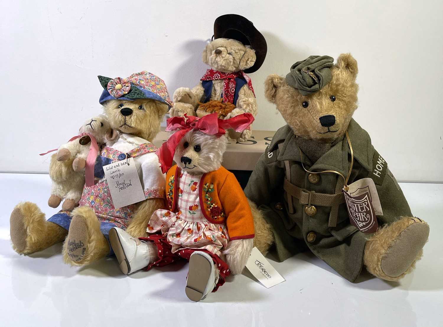 Lot 96 - FOUR MIXED BEARS