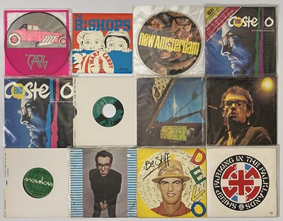 Lot 37 - PUNK - POST PUNK - NEW WAVE - 7" SINGLE PACK - THE ADICTS, ABRASIVE WHEELS, THE ADVERTS