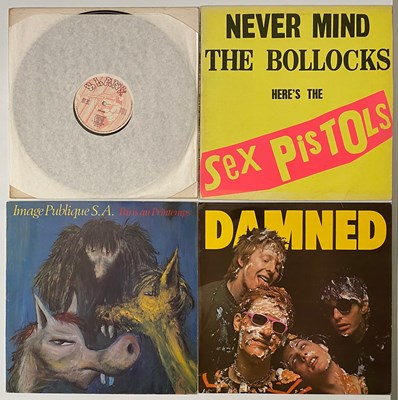 Lot 95 - RARE AND CLASSIC PUNK LP PACK - SEX PISTOLS, THE DAMNED, PUBLIC IMAGE LTD