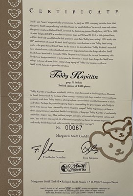 Lot 108 - STEIFF KAPITAN 2005 BEAR - 667954