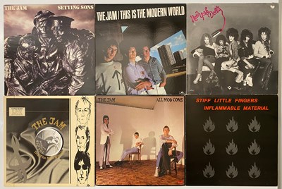 Lot 96 - CLASSIC PUNK AND NEW WAVE LPS 12" - NEW YORK DOLLS, THE JAM, STIFF LITTLE FINGERS + MORE