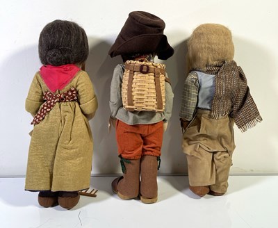 Lot 111 - MIXED R. JOHN WRIGHT DOLLS WITHOUT BOXES