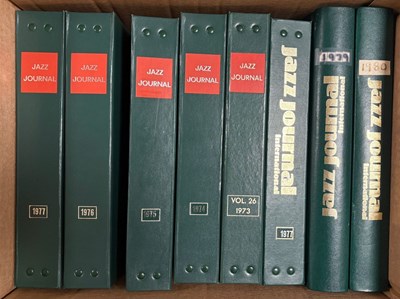 Lot 69 - JAZZ JOURNAL - 57 OFFICIAL BINDERS - 1962-2018
