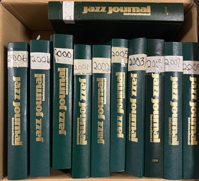 Lot 69 - JAZZ JOURNAL - 57 OFFICIAL BINDERS - 1962-2018