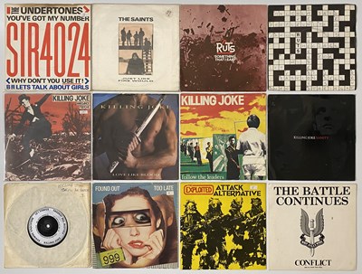 Lot 42 - PUNK - 7" SINGLE PACK - INCLUDES RARITIES