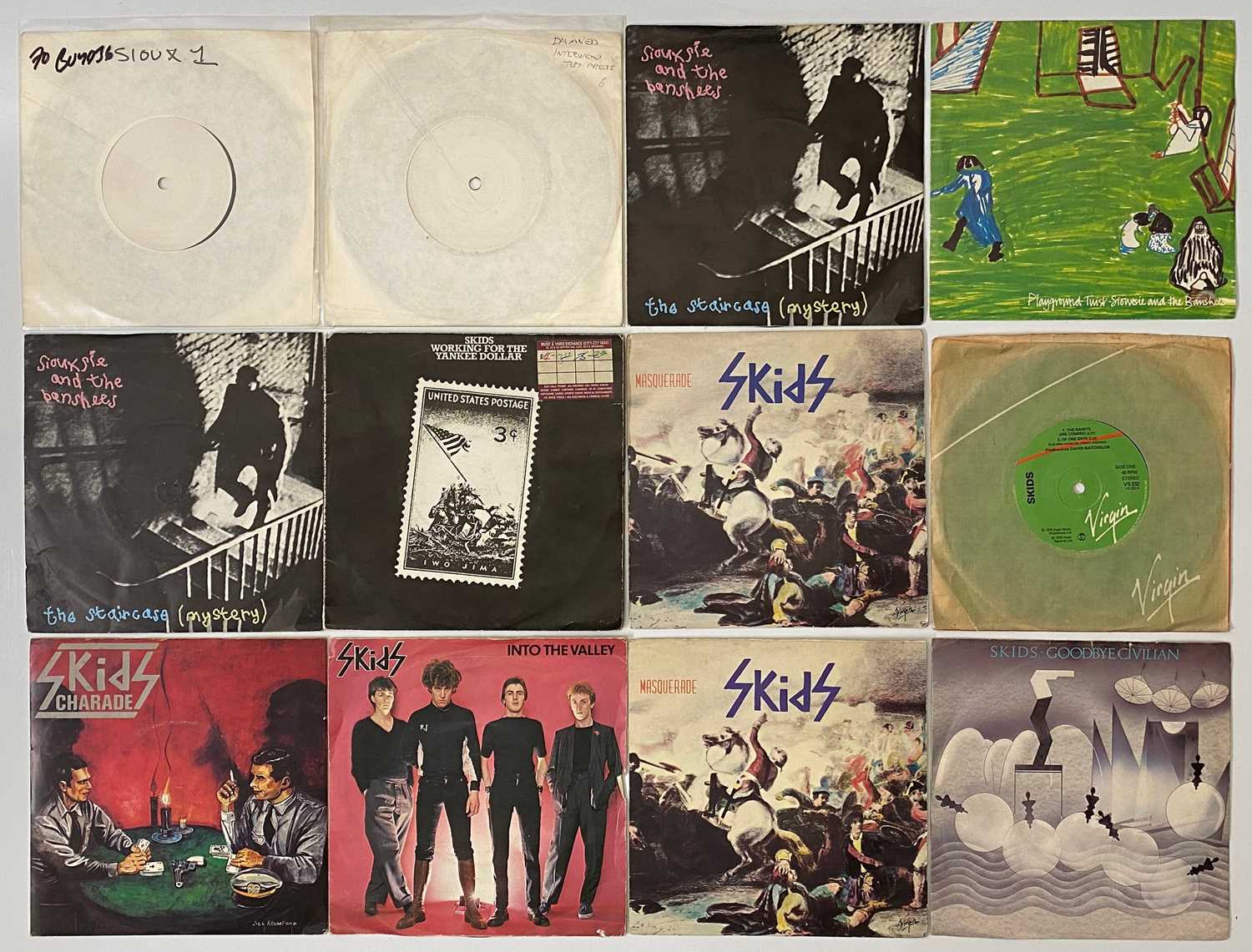Lot 43 - PUNK - 7" SINGLE PACK - INCLUDES RARITIES