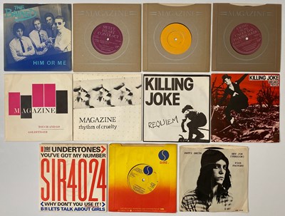 Lot 49 - PUNK - POST PUNK - NEW WAVE - 7" SINGLE PACK - FIRE ENGINES, MAGAZINE