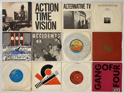 Lot 51 - PUNK - POST PUNK - NEW WAVE - 7" SINGLE PACK - ALTERNATIVE TV, DEAD KENNEDYS