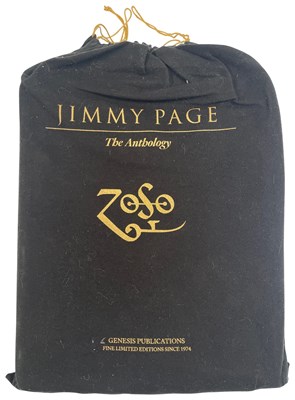 Lot 270 - JIMMY PAGE ANTHOLOGY GENESIS BOOK - JIMMY PAGE SIGNED, LIMITED EDITION