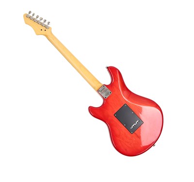 Lot 28 - PATRICK EGGLE 'REDWING' CUSTOM ELECTRIC GUITAR - RED