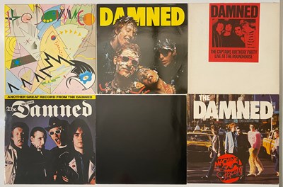 Lot 56 - THE DAMNED - LP, 12" AND 10" SINGLE COLLECTION
