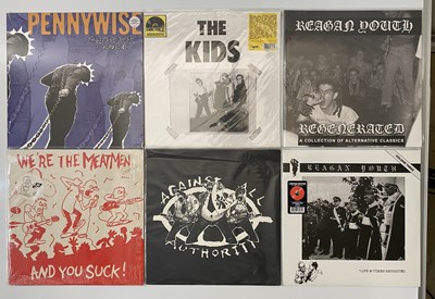 Lot 63 - PUNK - HARDCORE - LP PACK - REAGAN YOUTH, THE KIDS, PENNYWISE