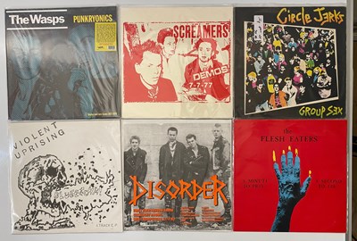 Lot 64 - PUNK - HARDCORE - LP PACK - CIRCLE JERKS, THE FLESH EATERS, SCREAMERS