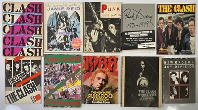 Lot 269 - PUNK - COLLECTABLE BOOKS INC JAMIE REID / CAROLINE COON ETC.