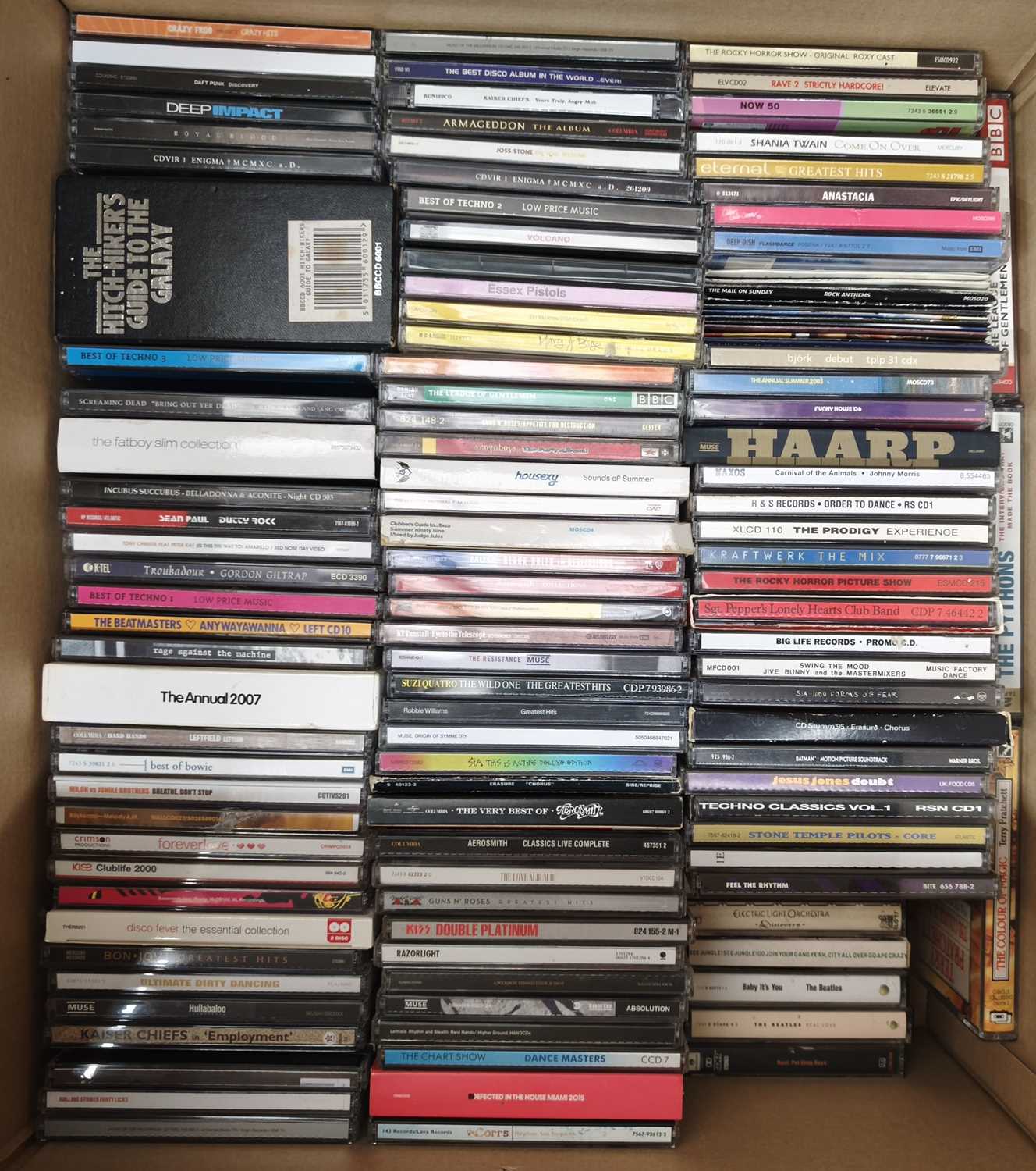 Lot 1 - ROCK, POP, AND DANCE CD AND CD SINGLES COLLECTION