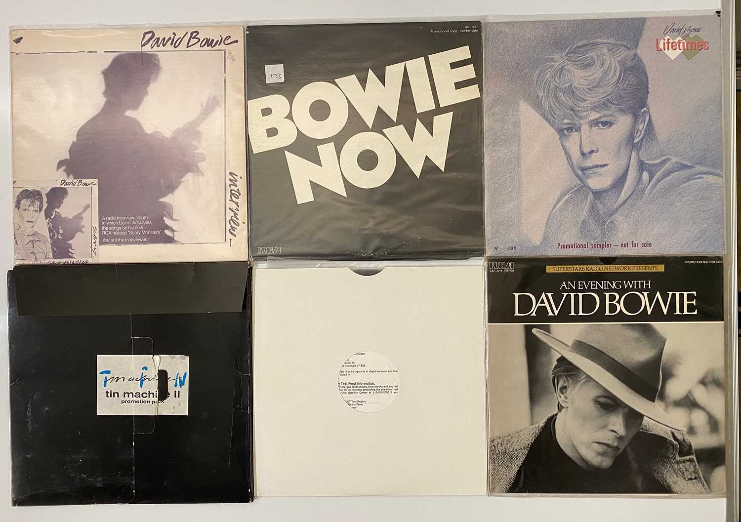 Lot 44 - DAVID BOWIE - PROMOS - LP PACK