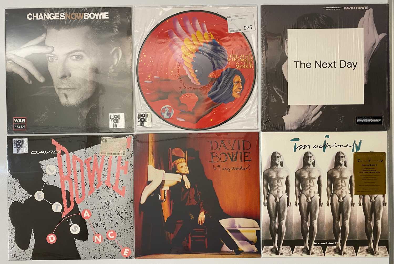 Lot 47 - DAVID BOWIE - MODERN RELEASES - LP AND 12" SINGLE PACK