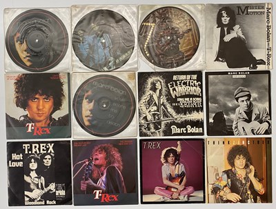 Lot 71 - MARC BOLAN / T-REX - 7" COLLECTION