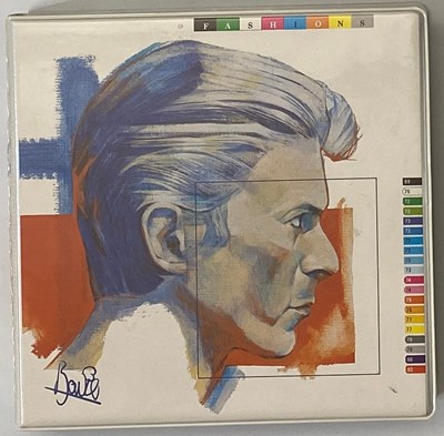 Lot 3 - DAVID BOWIE - 'FASHIONS' 7" PICTURE-DISC PACK - UK 1982 W/ CARDBOARD BOX