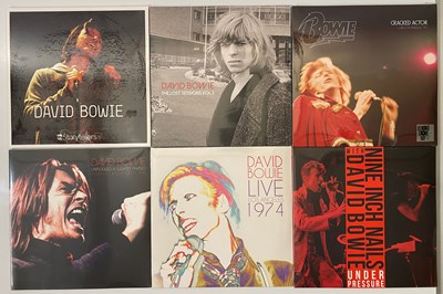 Lot 5 - DAVID BOWIE LPS - LIVE CONCERTS, RADIO BROADCASTS + MORE