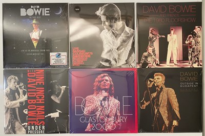Lot 5 - DAVID BOWIE LPS - LIVE CONCERTS, RADIO BROADCASTS + MORE