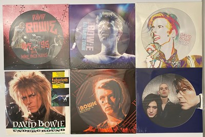 Lot 6 - DAVID BOWIE LP COLLECTION - REPRESS/MODERN SOUNDTRACKS AND PICTURE-DISCS