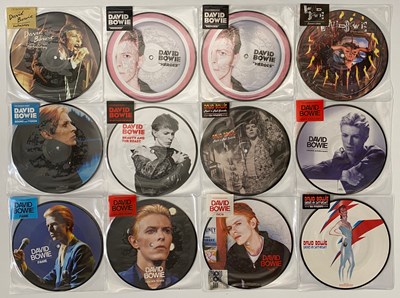 Lot 7 - DAVID BOWIE - PICTURE DISC 7" SINGLES '40TH ANNIVERSARY' SERIES