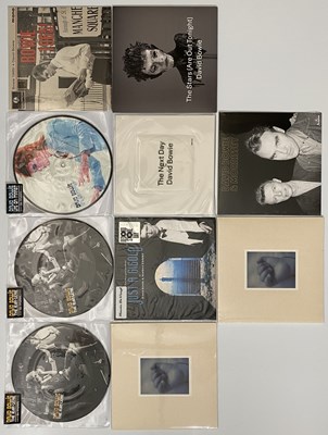 Lot 7 - DAVID BOWIE - PICTURE DISC 7" SINGLES '40TH ANNIVERSARY' SERIES