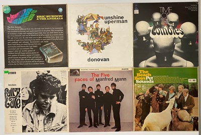 Lot 668 - 50'S - 60'S - LP COLLECTION - THE ZOMBIES, THE BEACH BOYS, THE ANIMALS