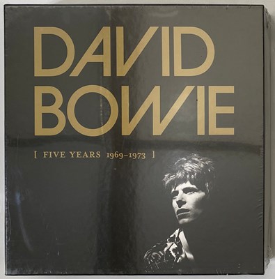Lot 10 - DAVID BOWIE - 'FIVE YEARS 1969-1973' LARGE LP BOXSET (DBXL 1) - SEALED!
