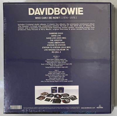 Lot 12 - DAVID BOWIE - 'WHO CAN I BE NOW? - 74/76' LARGE LP BOXSET, 2016 (DBXL2) STILL SEALED