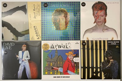 Lot 14 - MODERN/REPRESS DAVID BOWIE LPS - REMASTERED HEAVYWEIGHT VINYL, ANNIVERSARY + MORE