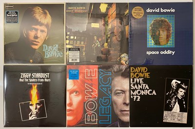 Lot 15 - DAVID BOWIE THROUGH THE YEARS - MODERN/REPRESS LP COLLECTION OF CLASSICS