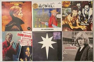 Lot 15 - DAVID BOWIE THROUGH THE YEARS - MODERN/REPRESS LP COLLECTION OF CLASSICS
