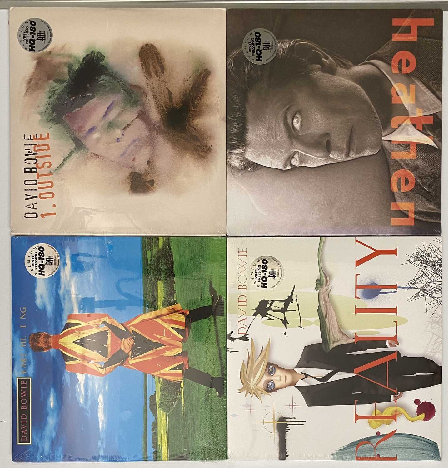 Lot 17 - DAVID BOWIE LP PACK OF RARE 'HQ-180 PRESSINGS' ON RTI SERIES