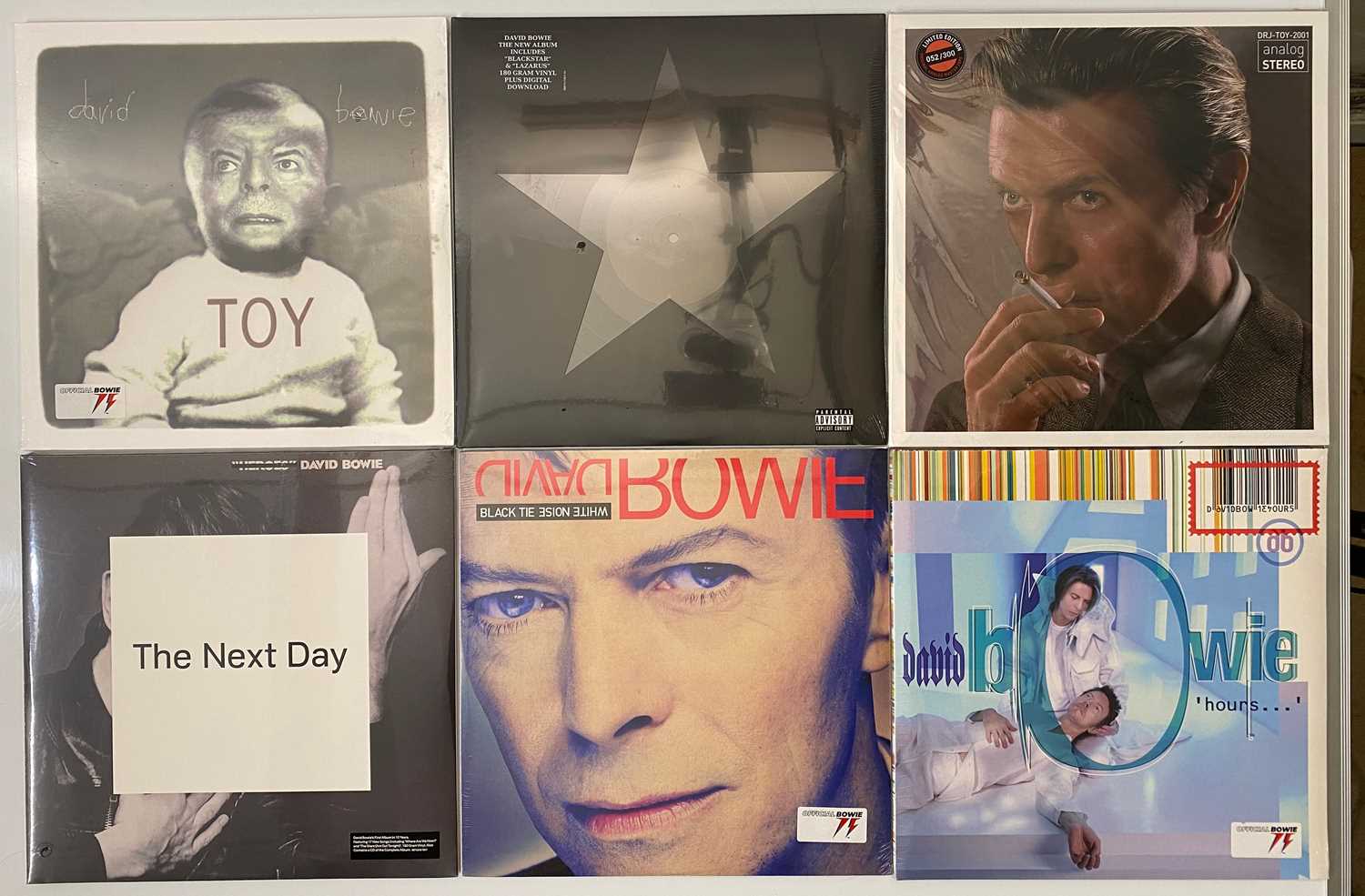 Lot 20 - 80'S - 00'S DAVID BOWIE LP COLLECTION WITH RARE/LIMITED PRESSINGS, BLACKSTAR + MORE