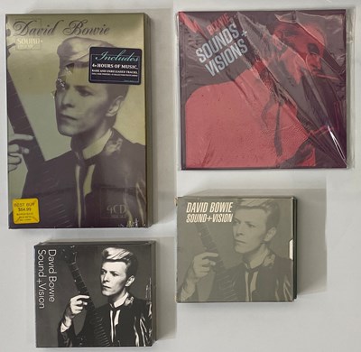 Lot 21 - RARE DAVID BOWIE 'SOUND + VISION' BOXSETS, BOOKS AND CD SETS