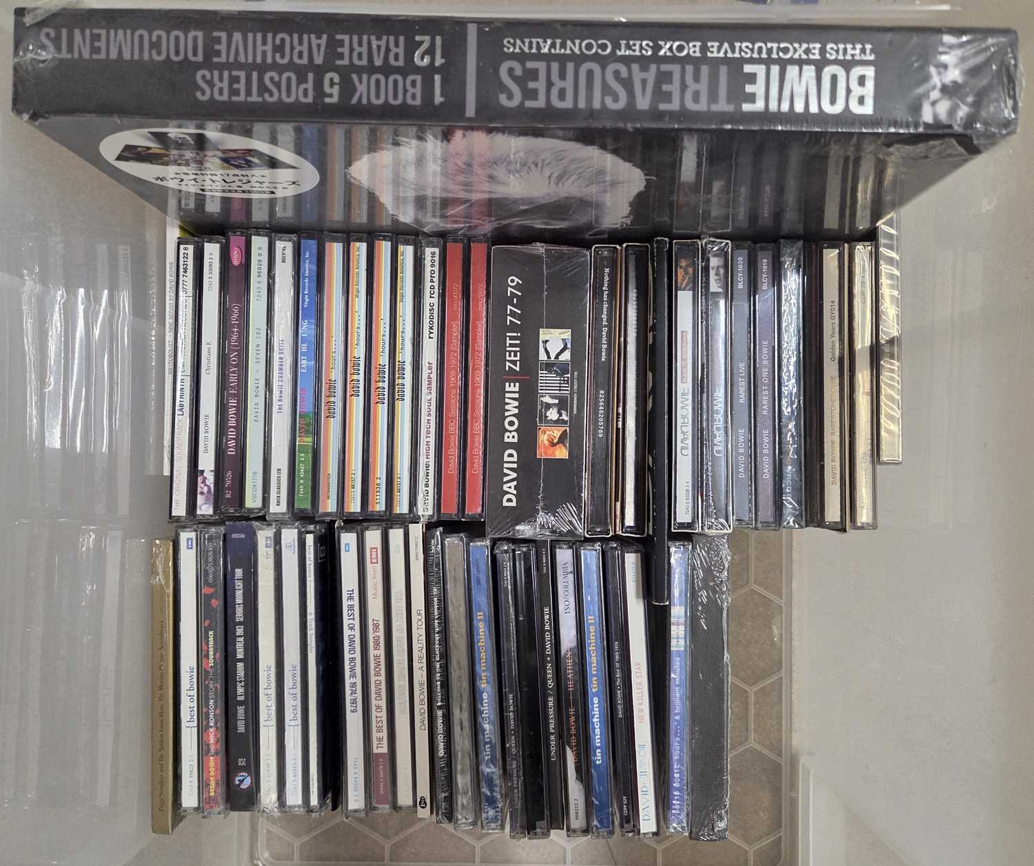 Lot 28 - DAVID BOWIE - CD COLLECTION (INC RARITIES!)