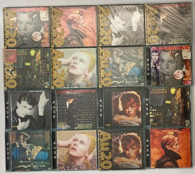 Lot 30 - DAVID BOWIE - VERY RARE 20 BIT MASTER/24K GOLD CD COLLECTION FROM THE 1990'S