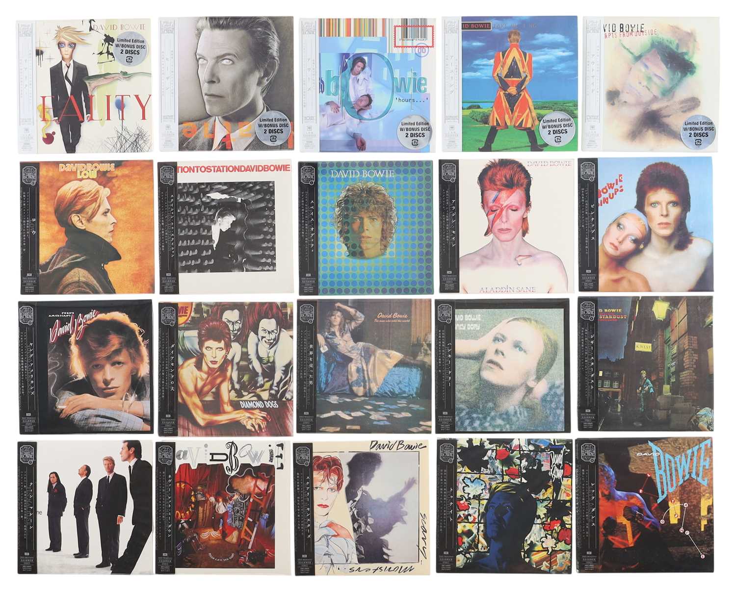 Lot 31 - DAVID BOWIE - JAPANESE CD COLLECTION