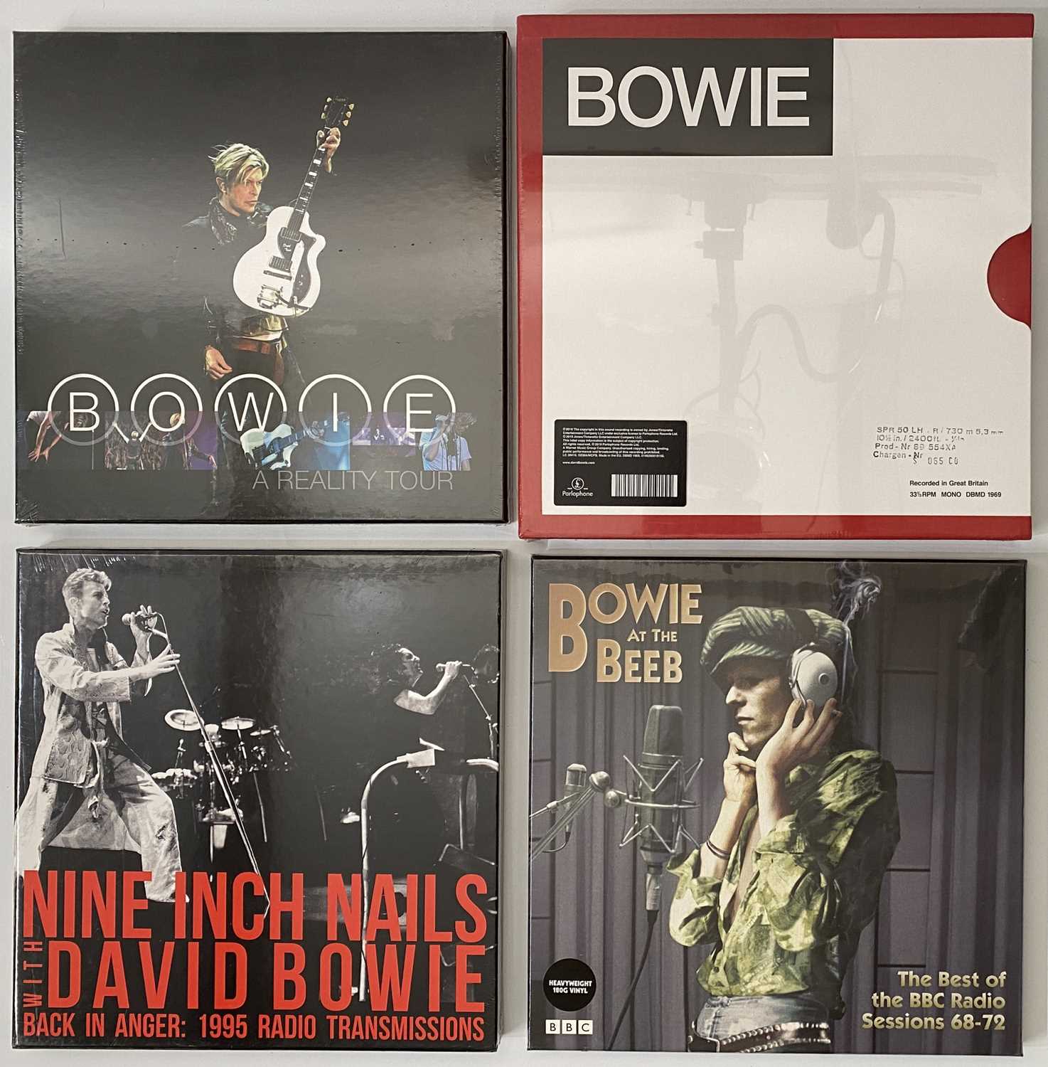 Lot 34 - DAVID BOWIE LIVE & RADIO SESSION BOXSETS - BOWIE AT THE BEEB, MERCURY DEMOS + MORE