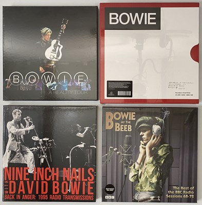 Lot 34 - DAVID BOWIE LIVE & RADIO SESSION BOXSETS - BOWIE AT THE BEEB, MERCURY DEMOS + MORE