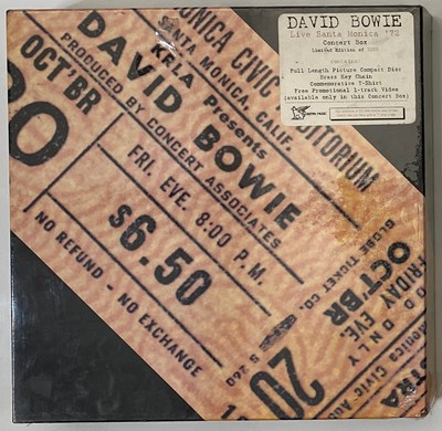 Lot 34 - DAVID BOWIE LIVE & RADIO SESSION BOXSETS - BOWIE AT THE BEEB, MERCURY DEMOS + MORE