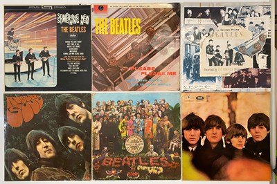 Lot 731 - THE BEATLES & SOLO LP COLLECTION W/ UK ORIGINALS, USA PRESSINGS + MORE