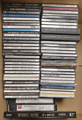 Lot 3 - BEATLES AND RELATED CD COLLECTION WITH VHS