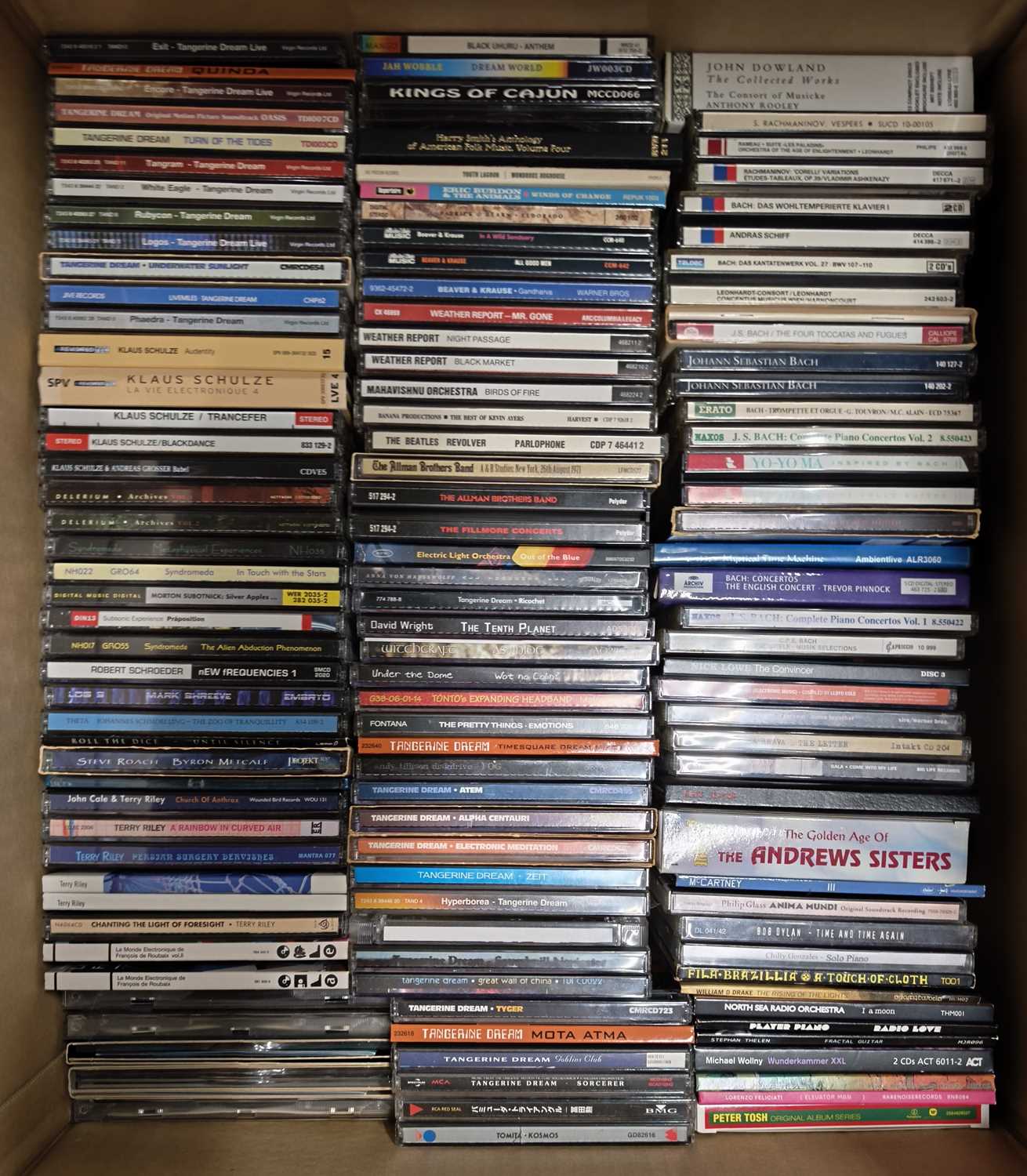 Lot 6 - MIXED GENRE CD COLLECTION - WORLD, FOLK, PROG, ROCK ETC
