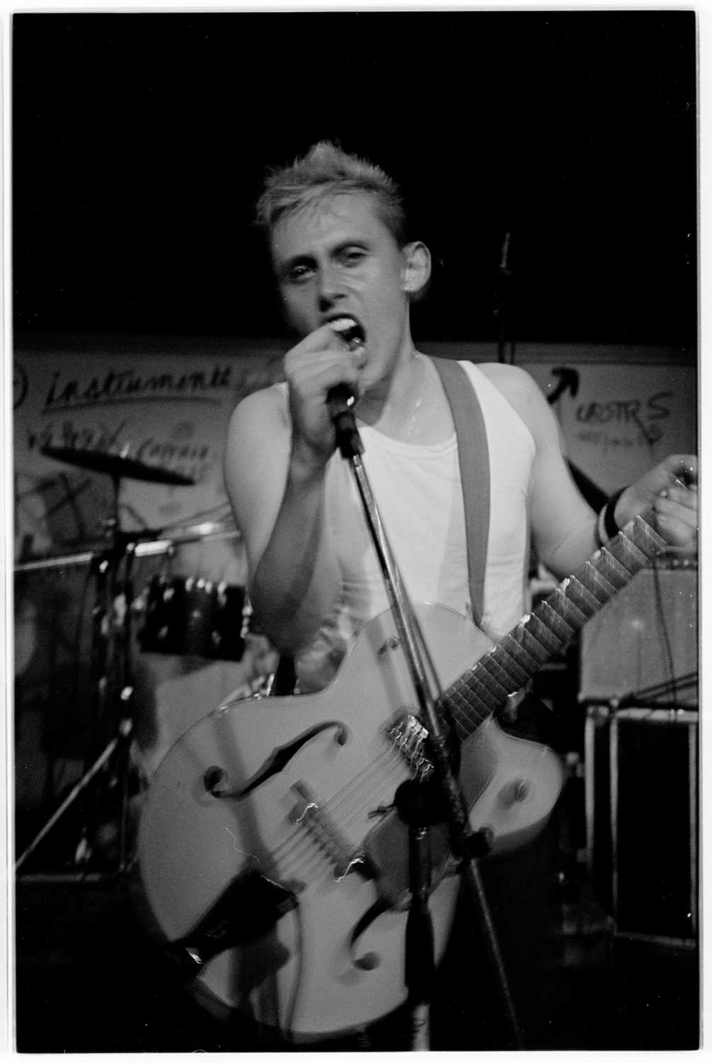 Lot 99 - THEATRE OF HATE - CONCERT PHOTOGRAPHS WITH COPYRIGHT.
